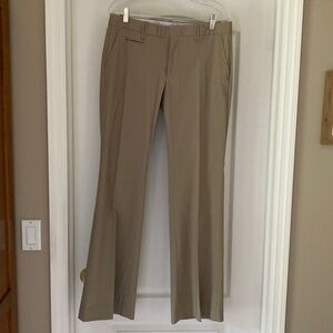 Gap Size 8 Long Hip Slung Fit Khaki Trouser